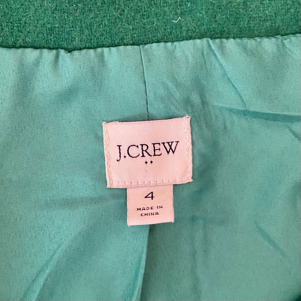 J. Crew Factory City Coat in Green/Emerald - Picture 15 of 15